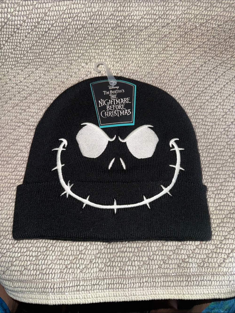 Disney The Nightmare Before Christmas Black Jack Skellington Beanie